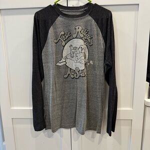 True Religion Charcoal and Heather Gray Graphic Tee